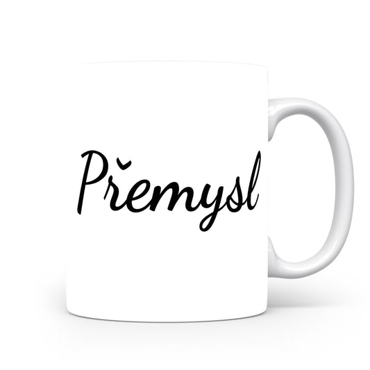 Hrnek se jménem Přemysl | Minimalistický pánský hrnek