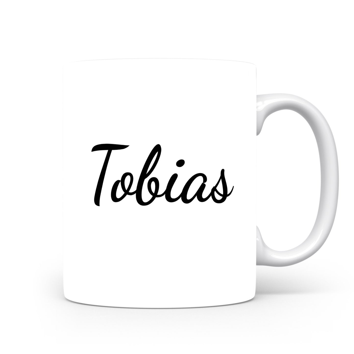 Hrnek se jménem Tobias | Minimalistický pánský hrnek
