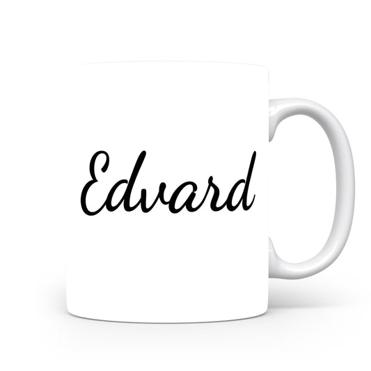 Hrnek se jménem Edward | Minimalistický pánský hrnek