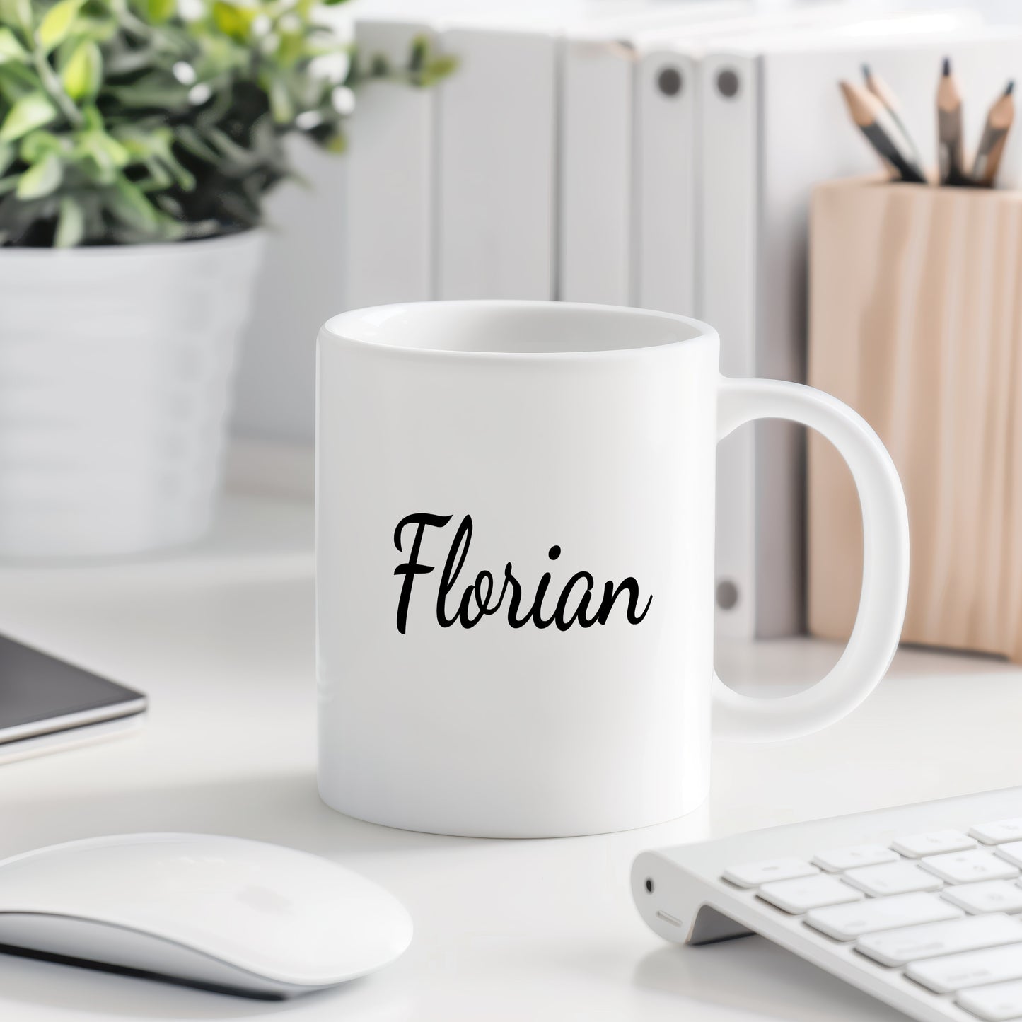 Hrnek se jménem Florian – minimalistický styl pro muže