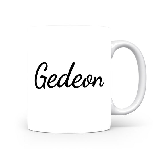 Hrnek se jménem Gedeon | Minimalistický pánský hrnek