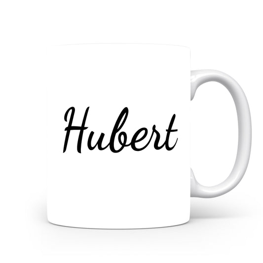 Hrnek se jménem Hubert | Minimalistický pánský hrnek