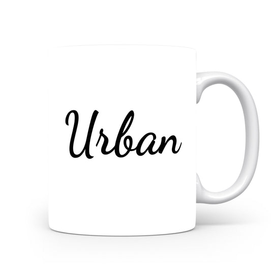 Hrnek se jménem Urban | Minimalistický pánský hrnek