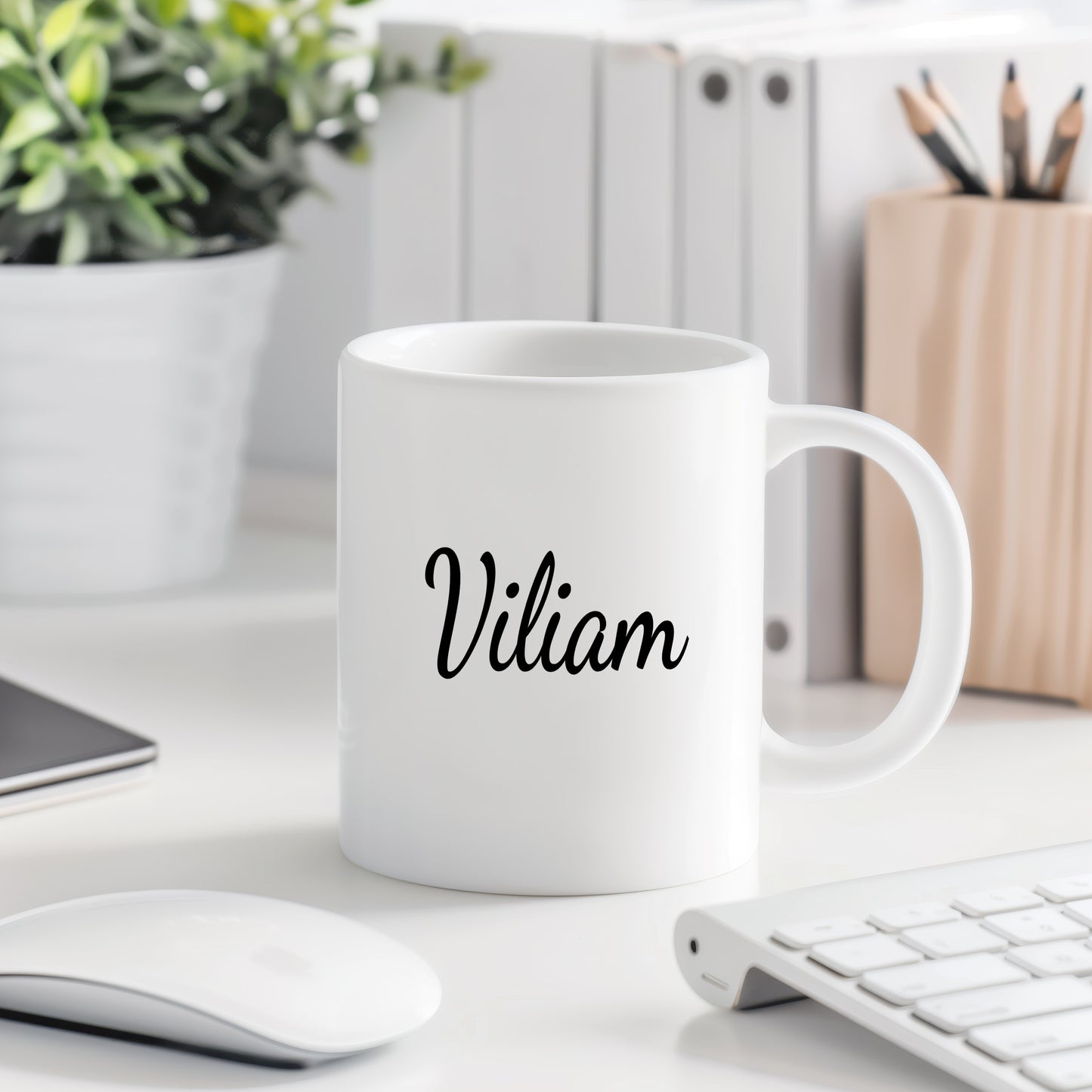 Hrnek se jménem Viliam – minimalistický styl pro muže