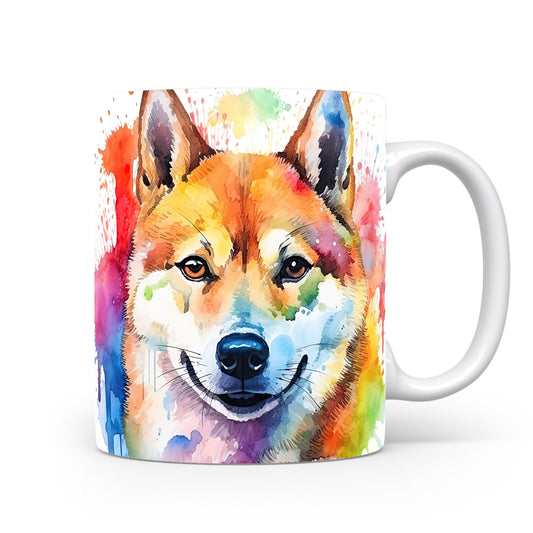 Hrnek s veselým Shiba Inu