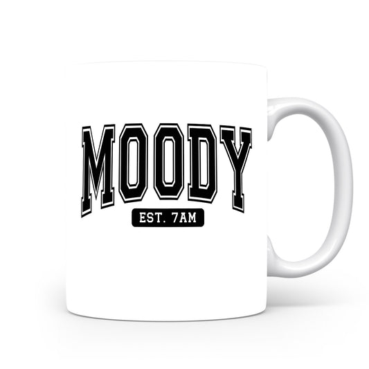Hrnek s vtipným nápisem – MOODY