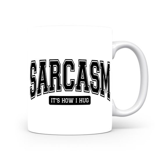 Hrnek s vtipným nápisem – SARCASM