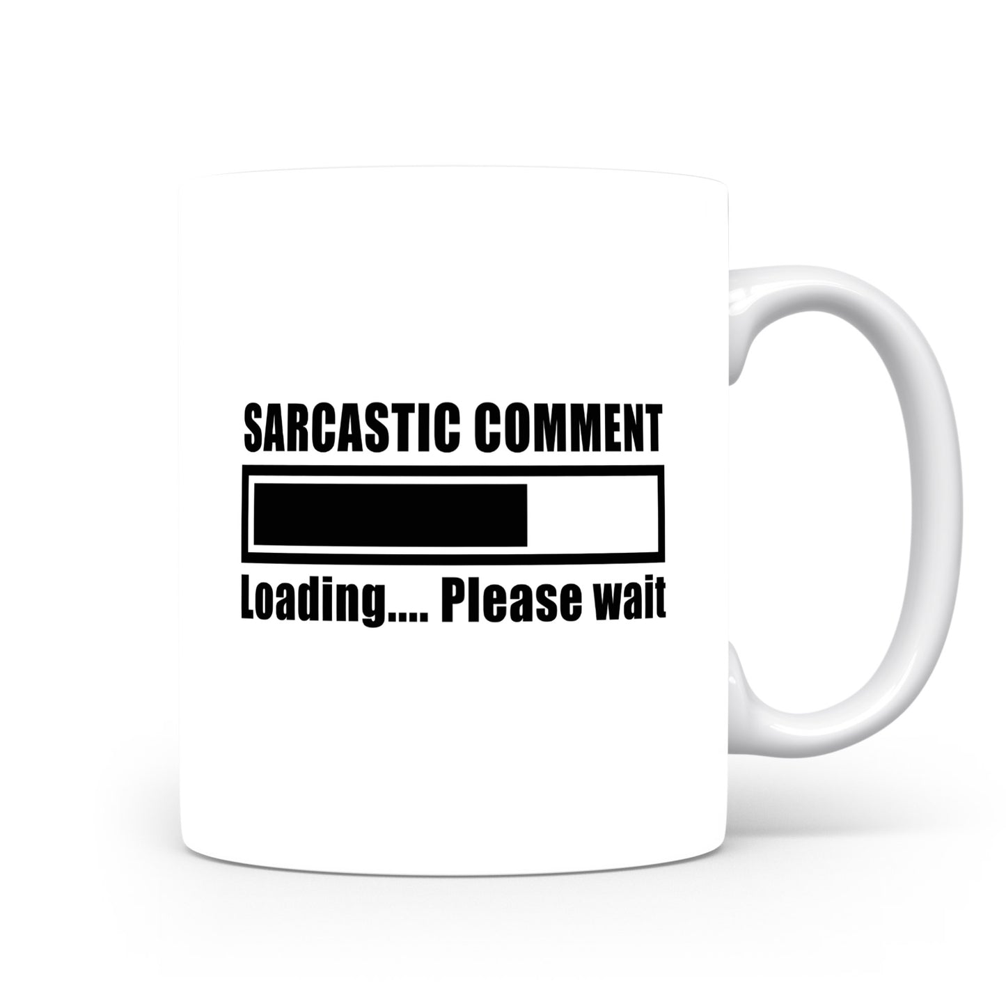 Hrnek s vtipným nápisem – SARCASTIC COMMENT