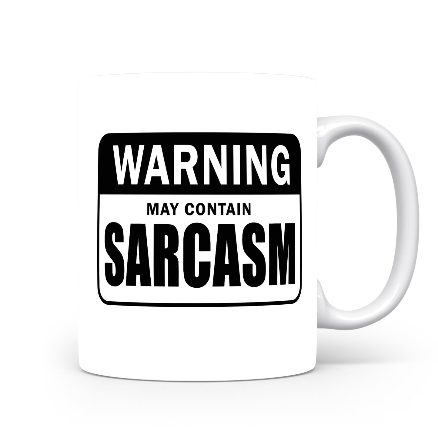 Hrnek s vtipným nápisem – WARNING