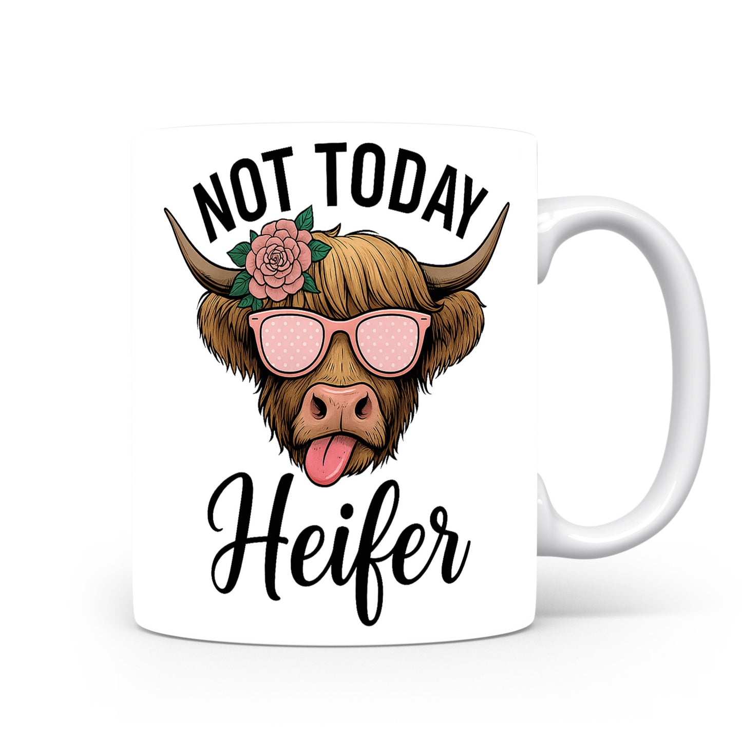 Hrnek s vtipným nápisem – NOT TODAY