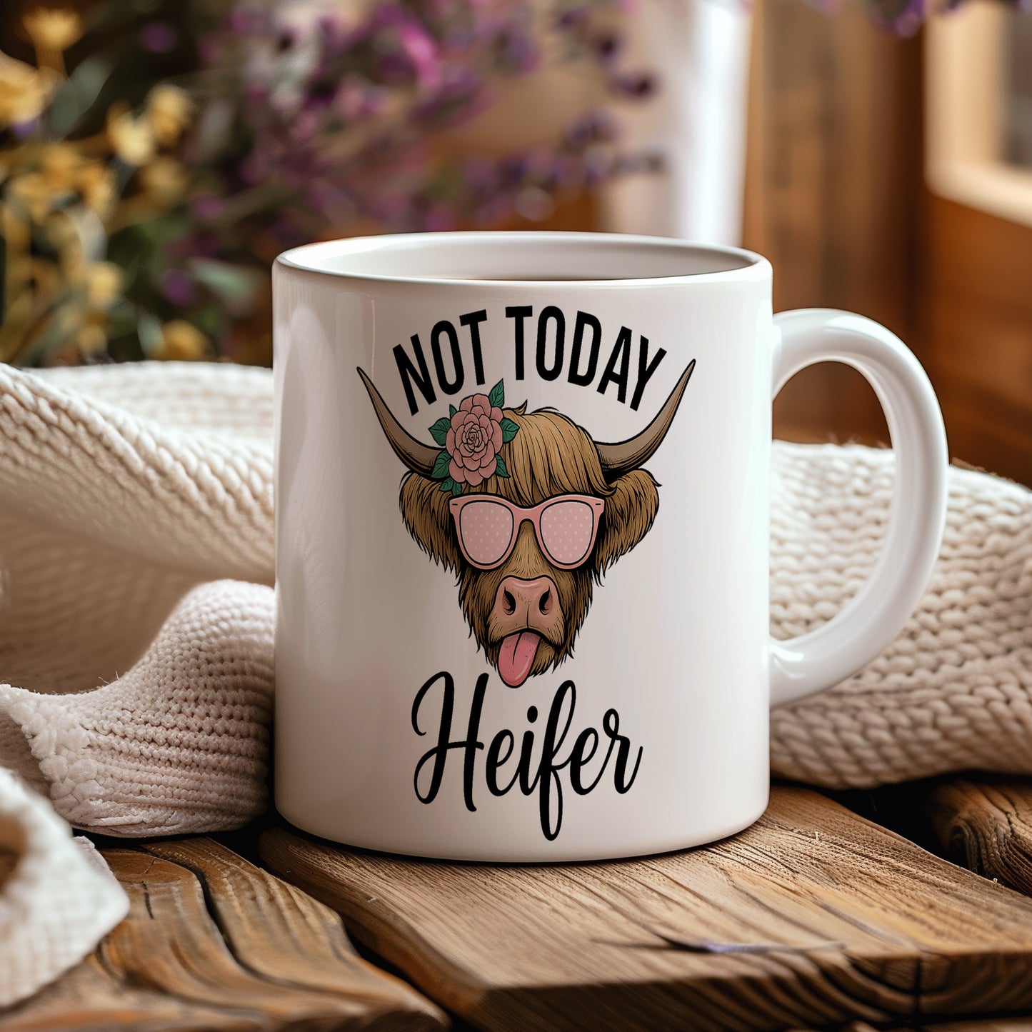 Hrnek s vtipným nápisem – NOT TODAY