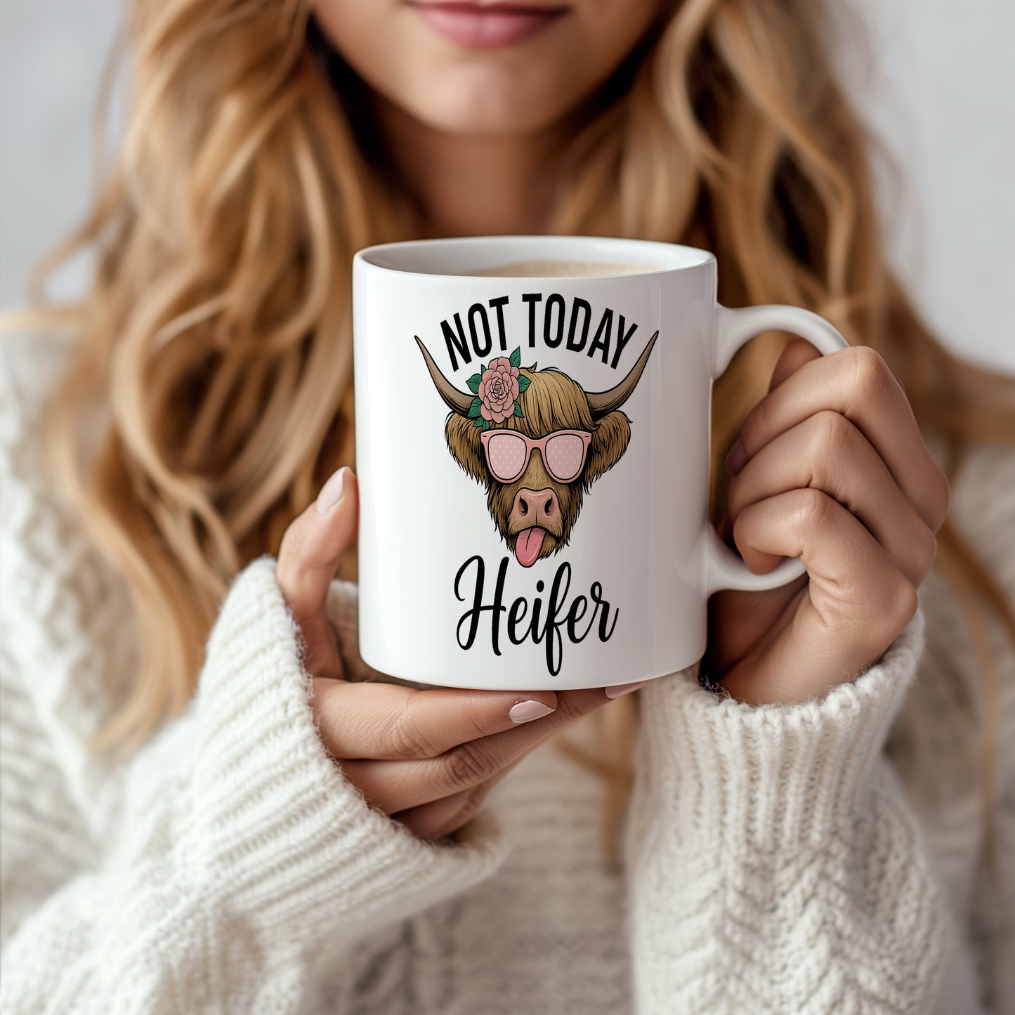 Hrnek s vtipným nápisem – NOT TODAY