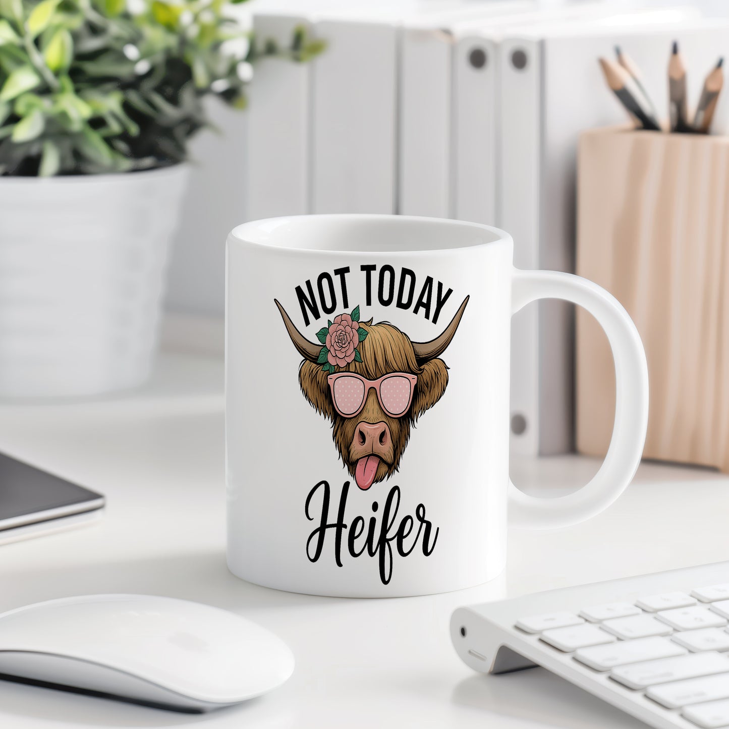 Hrnek s vtipným nápisem – NOT TODAY
