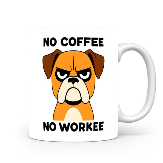 Hrnek s vtipným nápisem – NO COFFEE