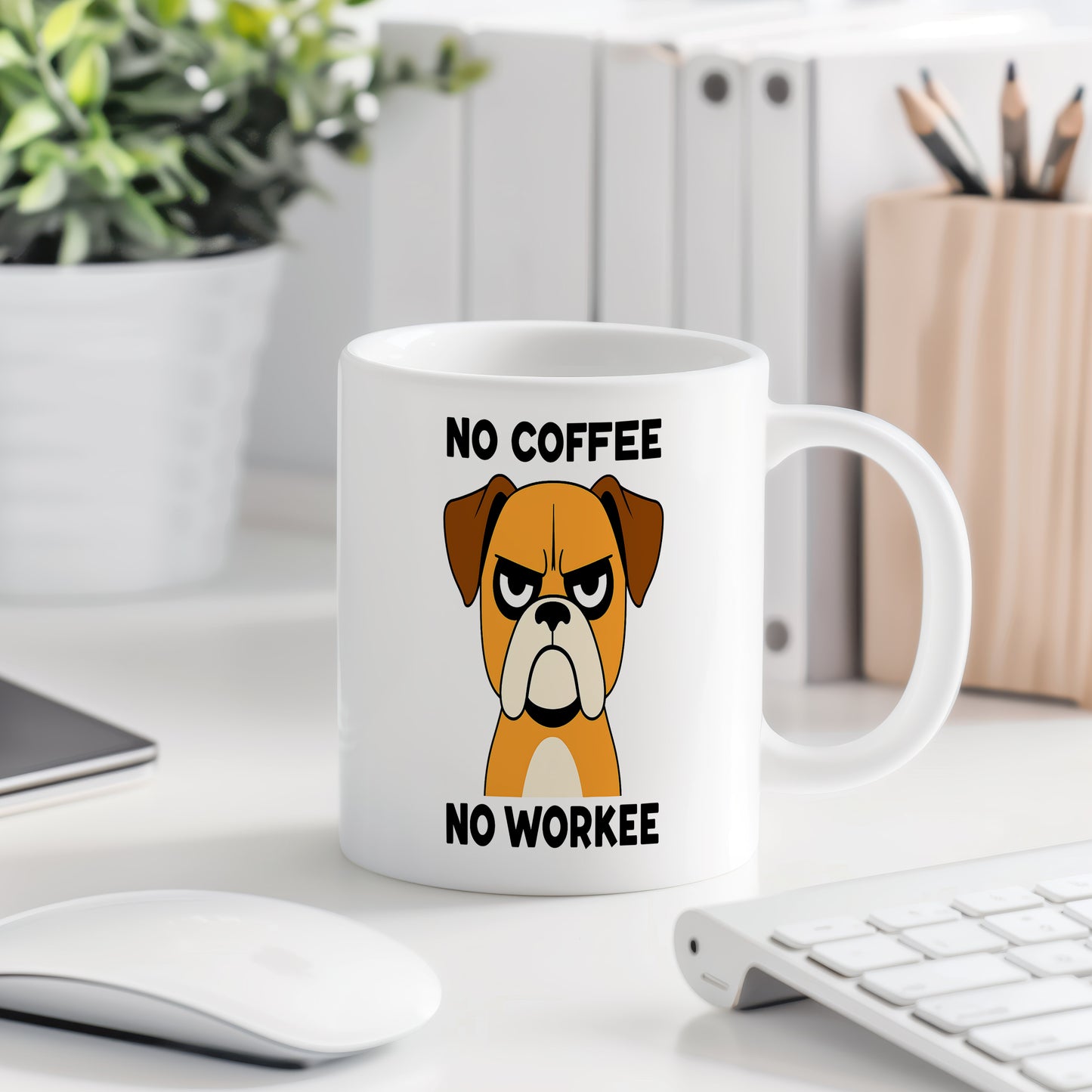 Hrnek s vtipným nápisem – NO COFFEE