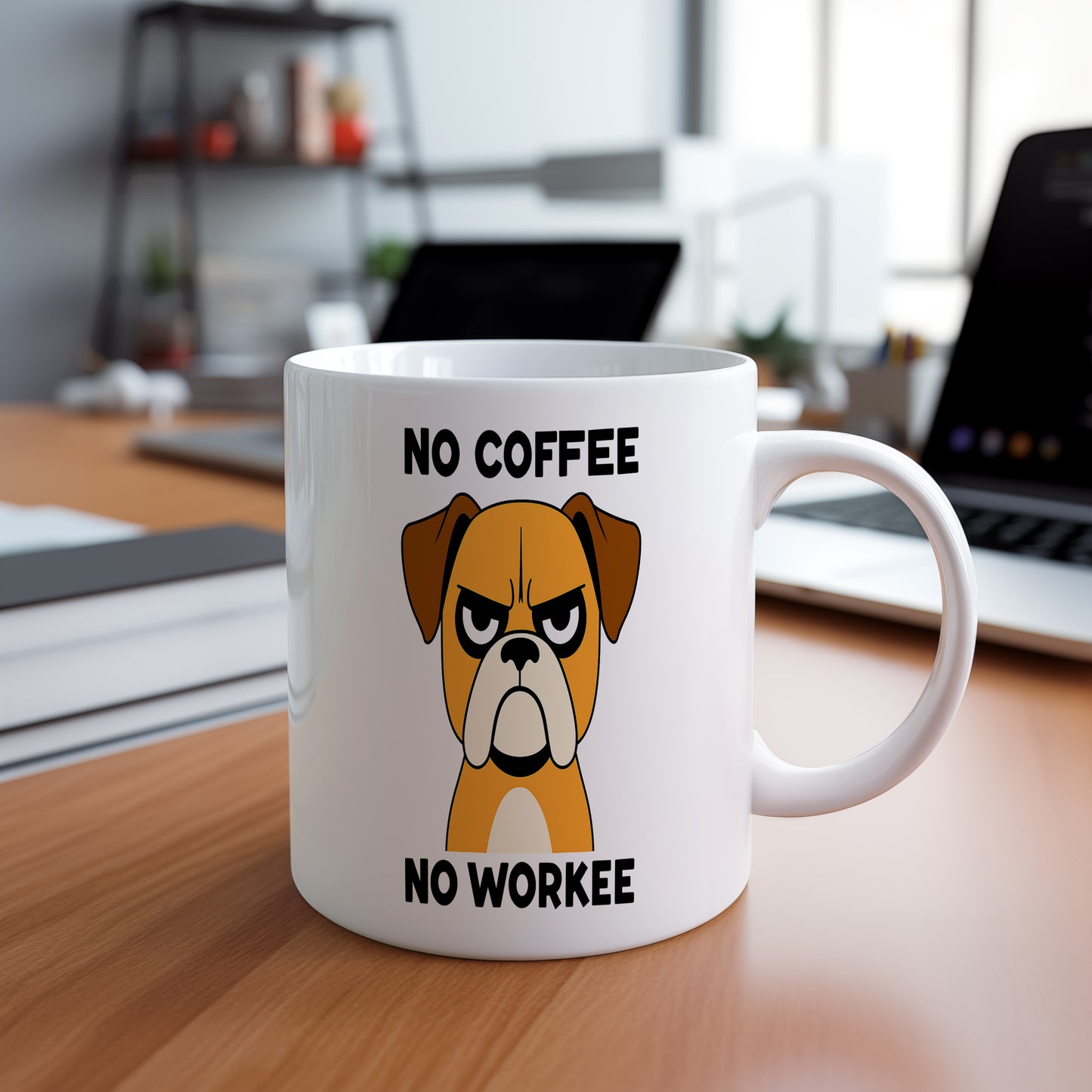 Hrnek s vtipným nápisem – NO COFFEE