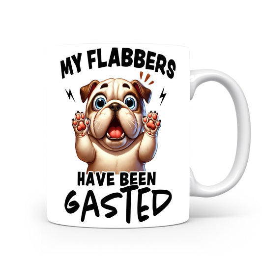 Hrnek s vtipným nápisem – My Flabbers