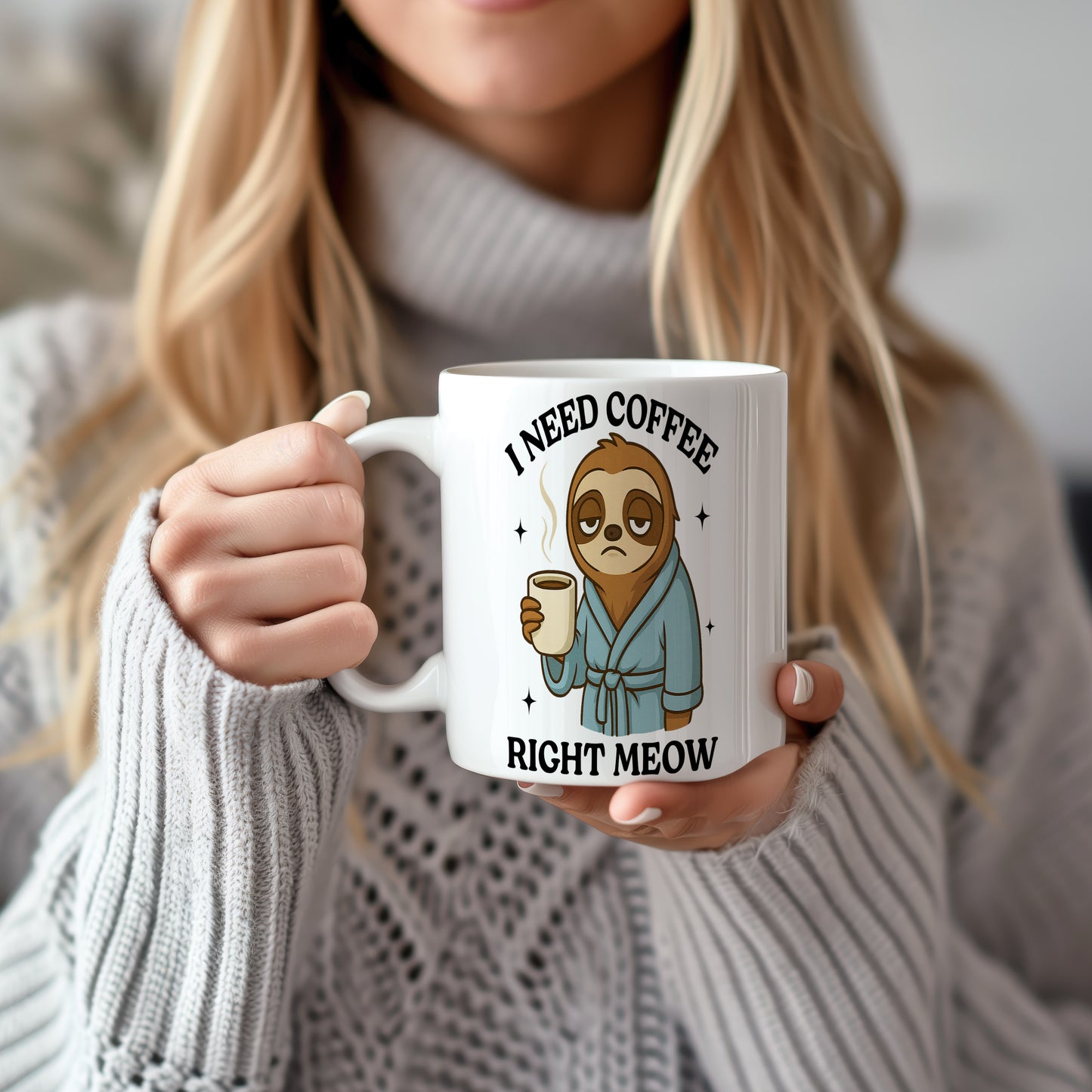 Hrnek s vtipným nápisem – I NEED COFFEE