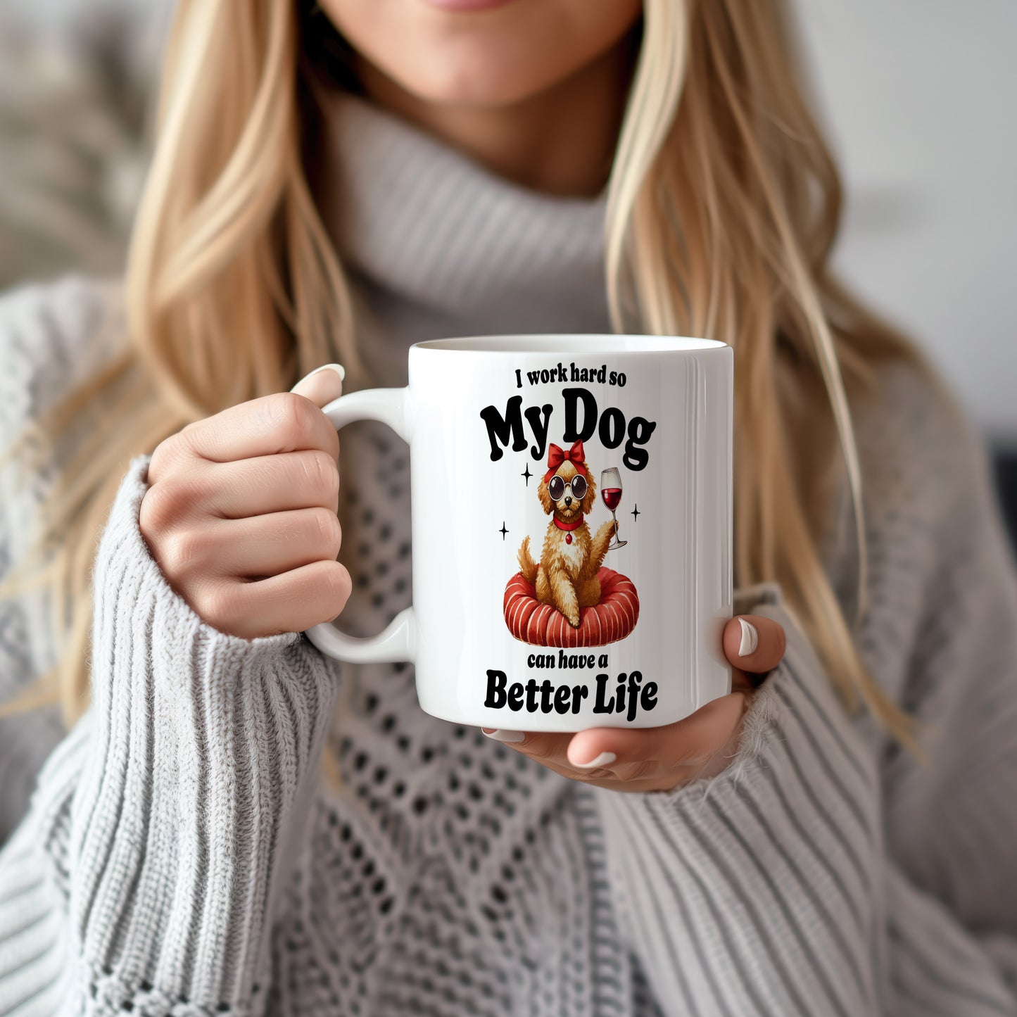 Hrnek s vtipným nápisem – My Dog