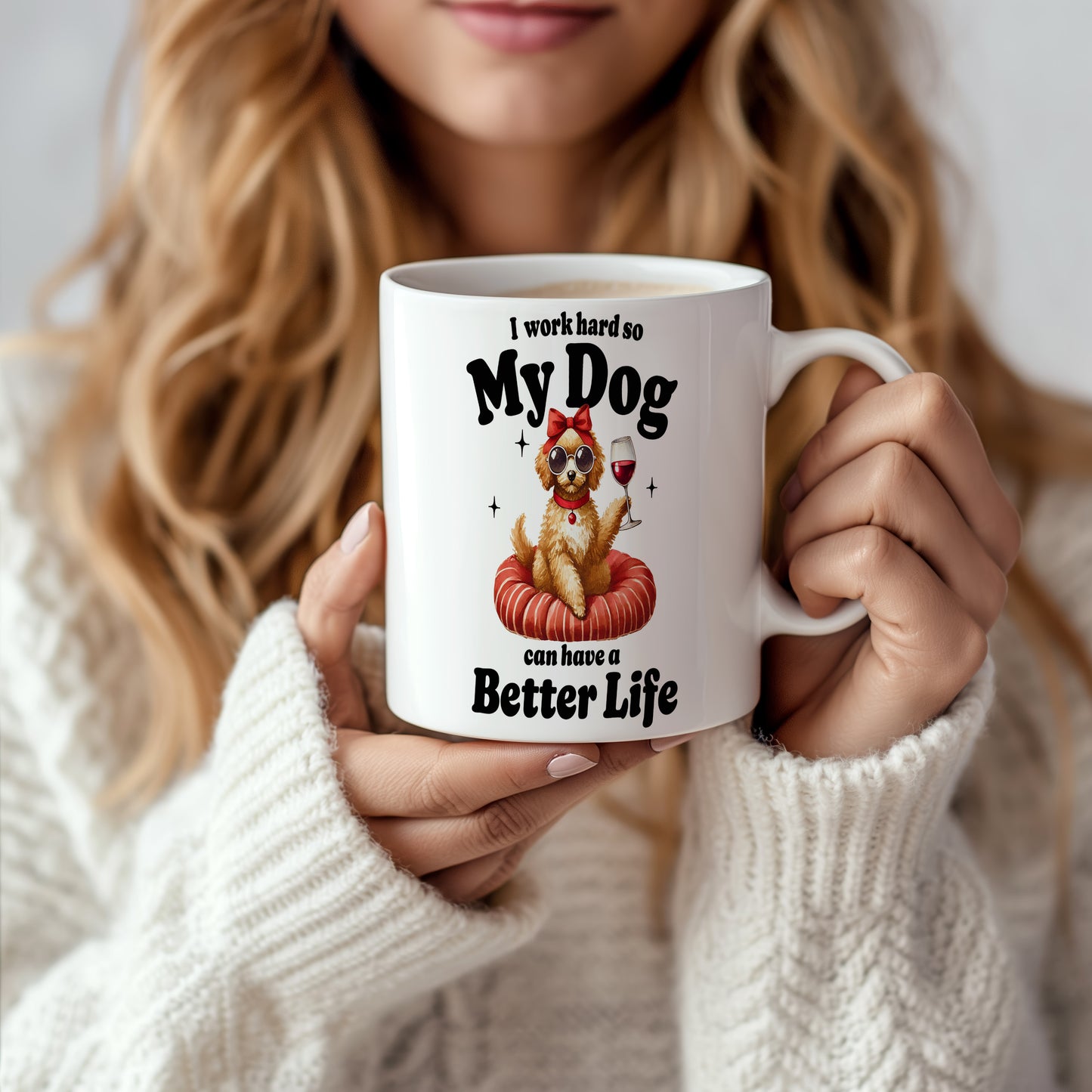 Hrnek s vtipným nápisem – My Dog