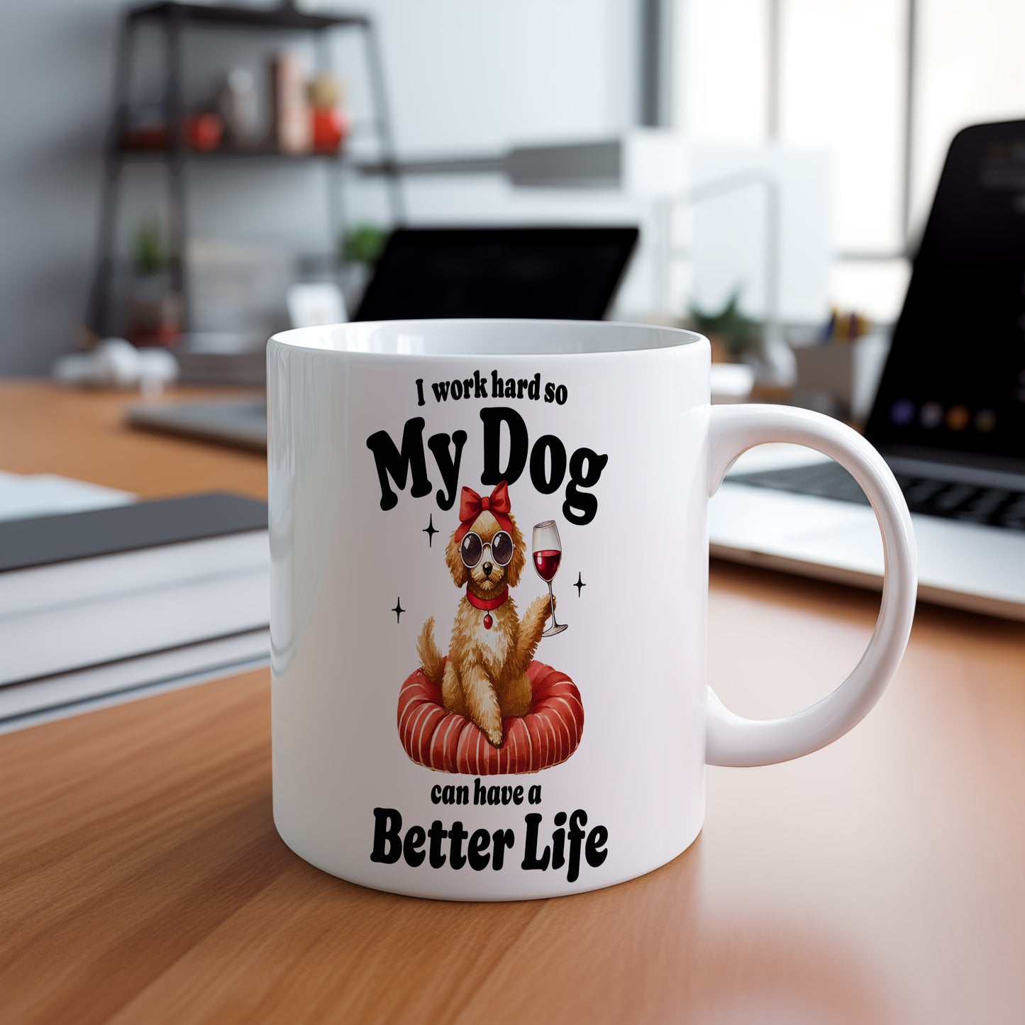 Hrnek s vtipným nápisem – My Dog