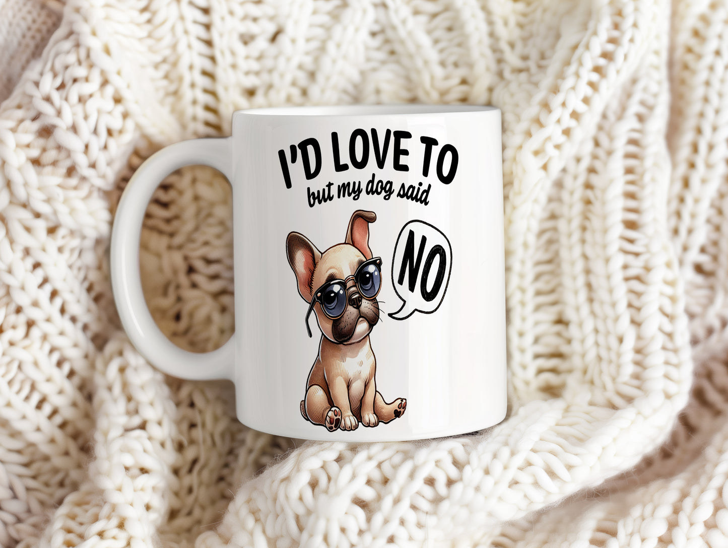Hrnek s vtipným nápisem – I'D LOVE TO