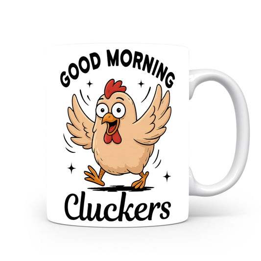 Hrnek s vtipným nápisem – GOOD MORNING