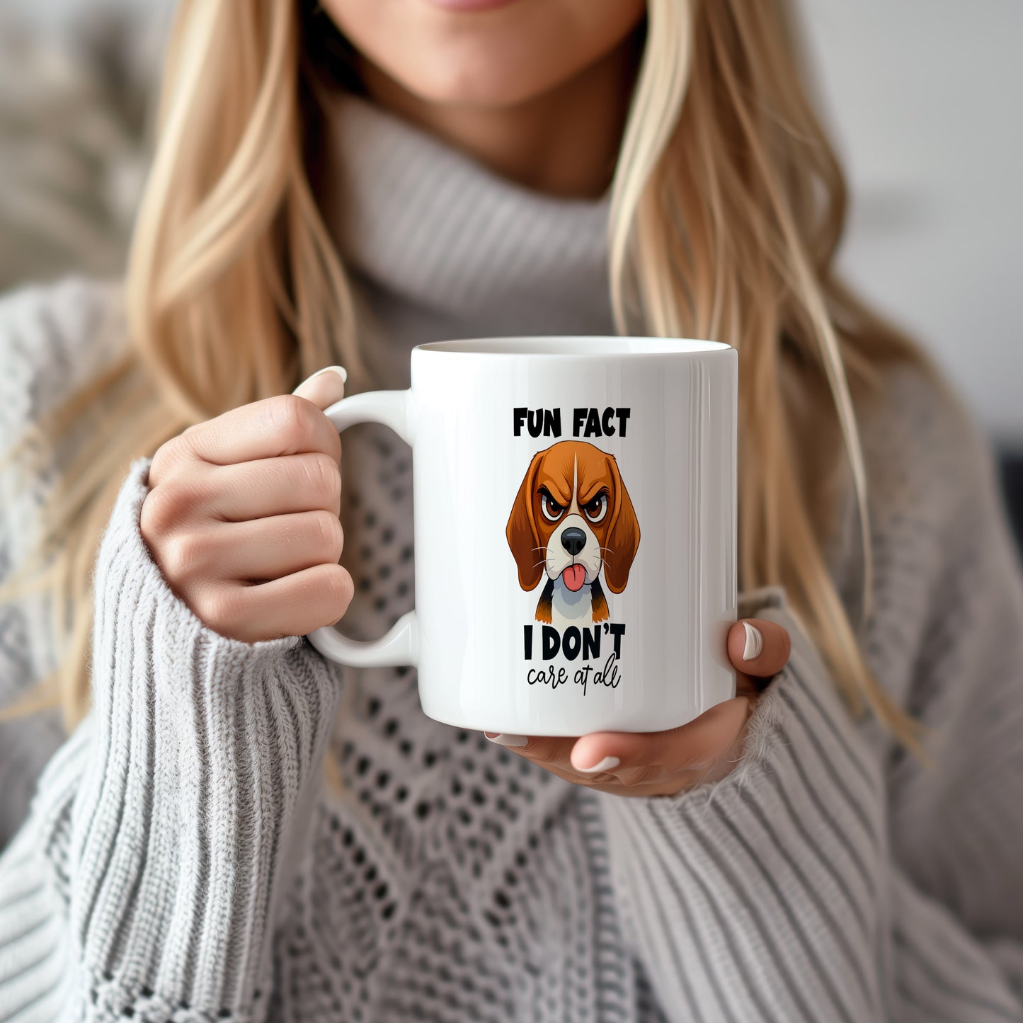 Hrnek s vtipným nápisem – FUN FACT