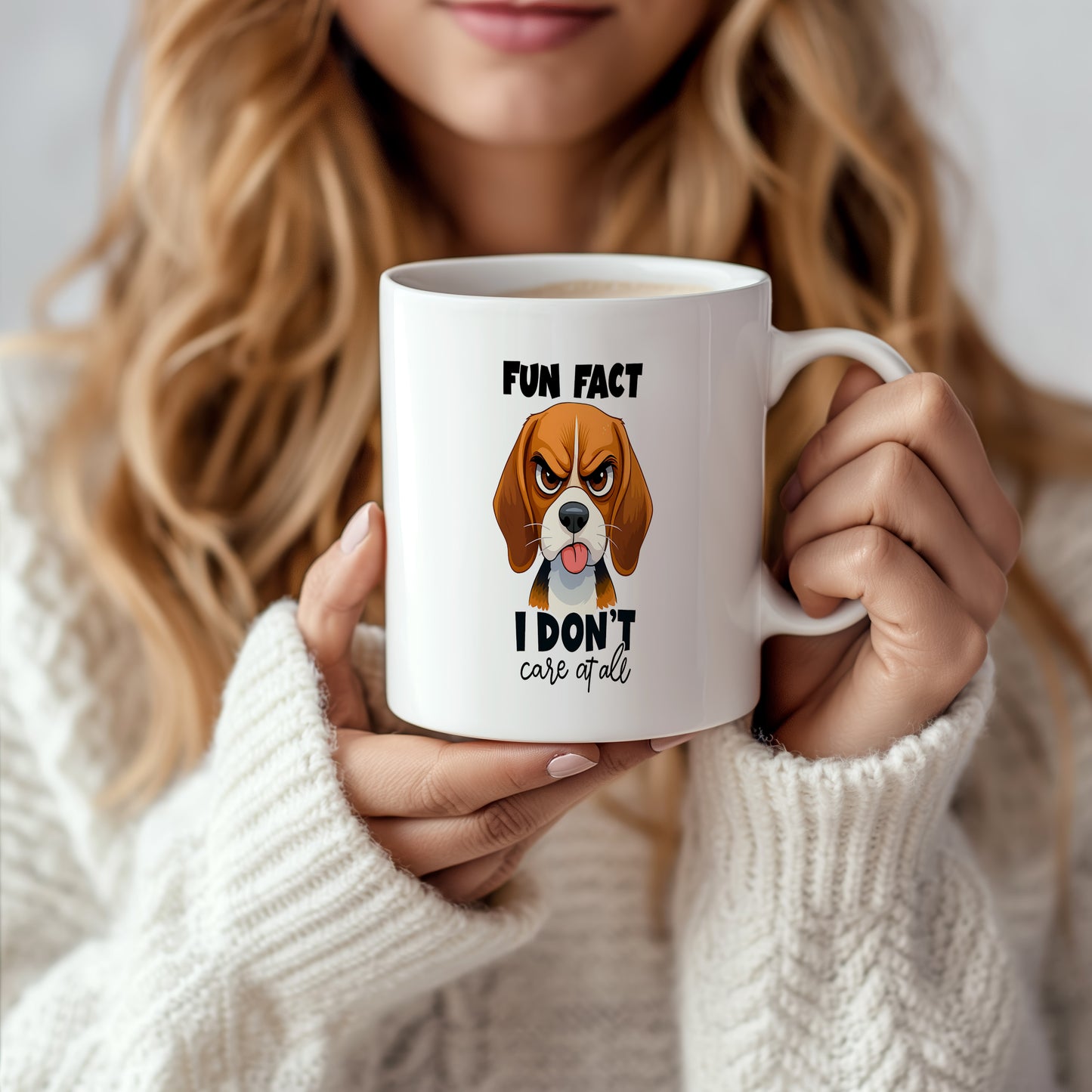 Hrnek s vtipným nápisem – FUN FACT