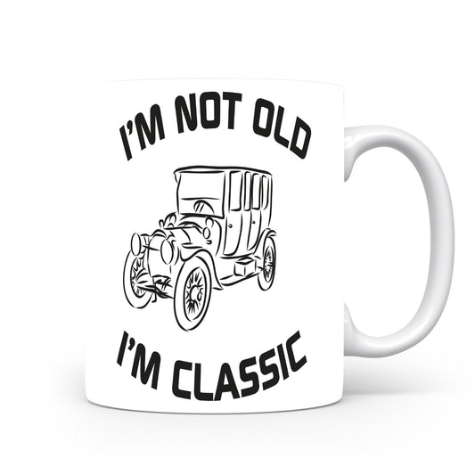 Hrnek pro automobilové nadšence – I'M NOT OLD