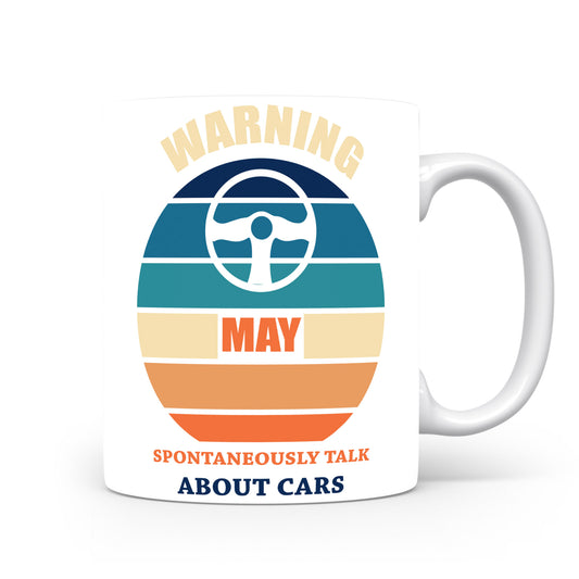 Hrnek pro automobilové nadšence – WARNING MAY