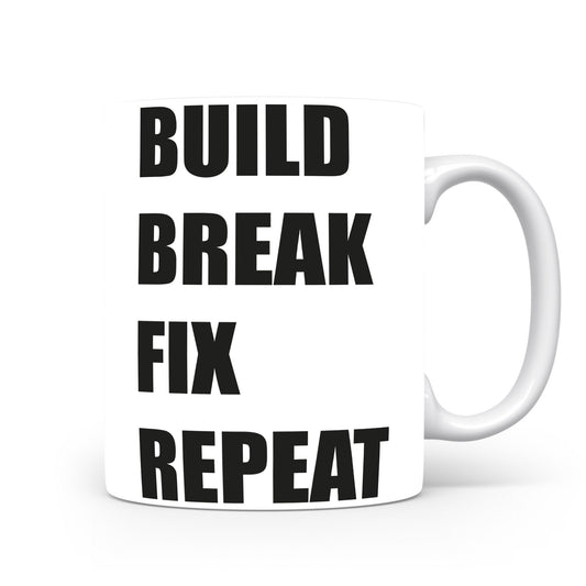 Hrnek pro automobilové nadšence – BUILD BREAK