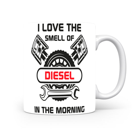 Hrnek pro automobilové nadšence – Smell of Diesel
