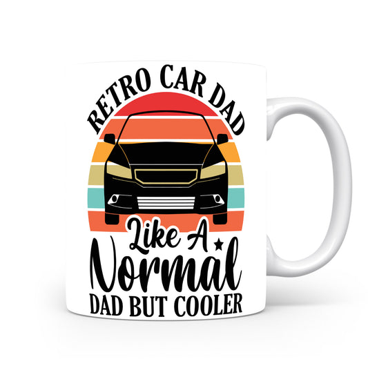 Hrnek pro automobilové nadšence – Retro Car Dad
