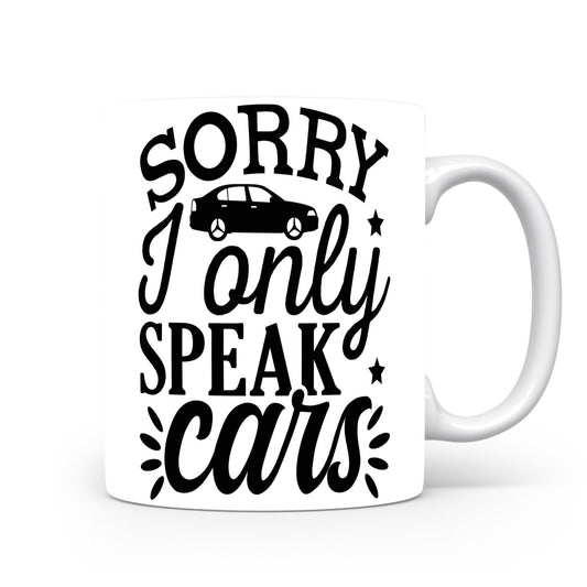 Hrnek pro automobilové nadšence – I only SPEAK