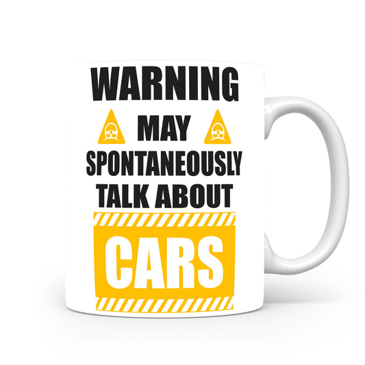 Hrnek pro automobilové nadšence – WARNING