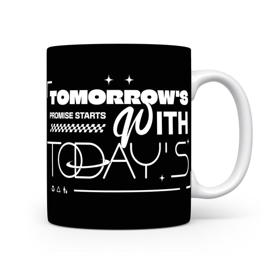 Hrnek s motivačním citátem – Tomorrow's Promise