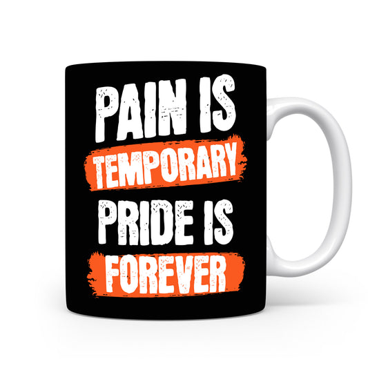 Hrnek s motivačním citátem – Pain is Temporary