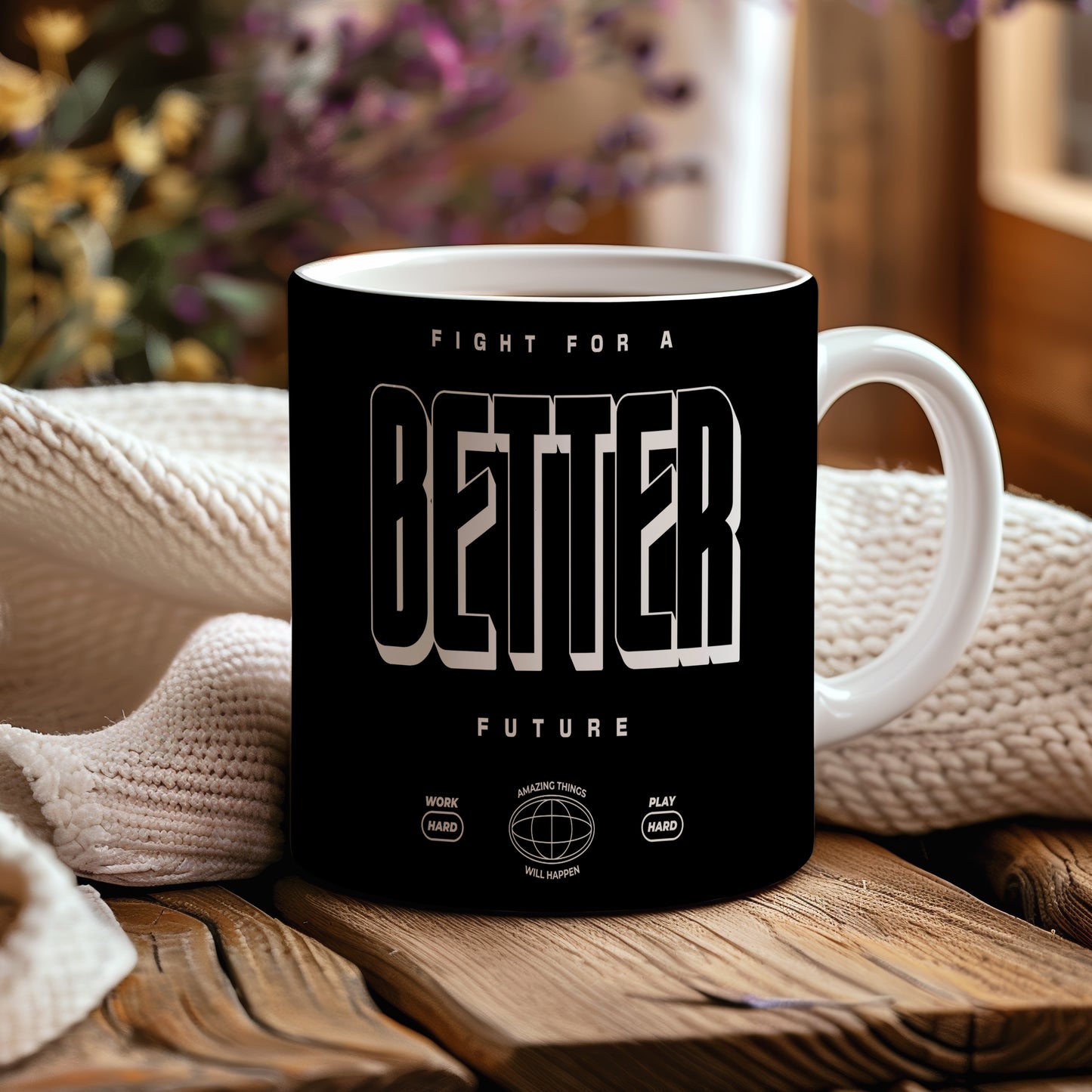 Hrnek s motivačním citátem – Better Future