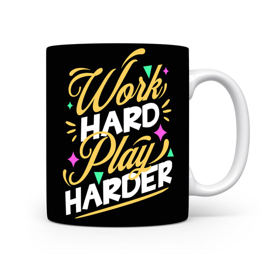 Hrnek s motivačním citátem – Work Hard