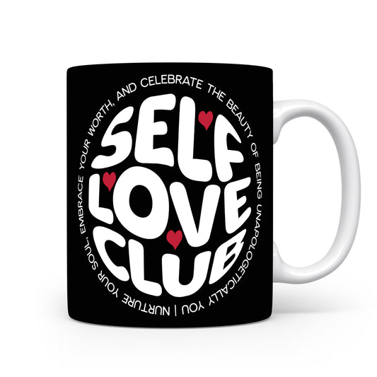 Hrnek s motivačním citátem – Self Love Club