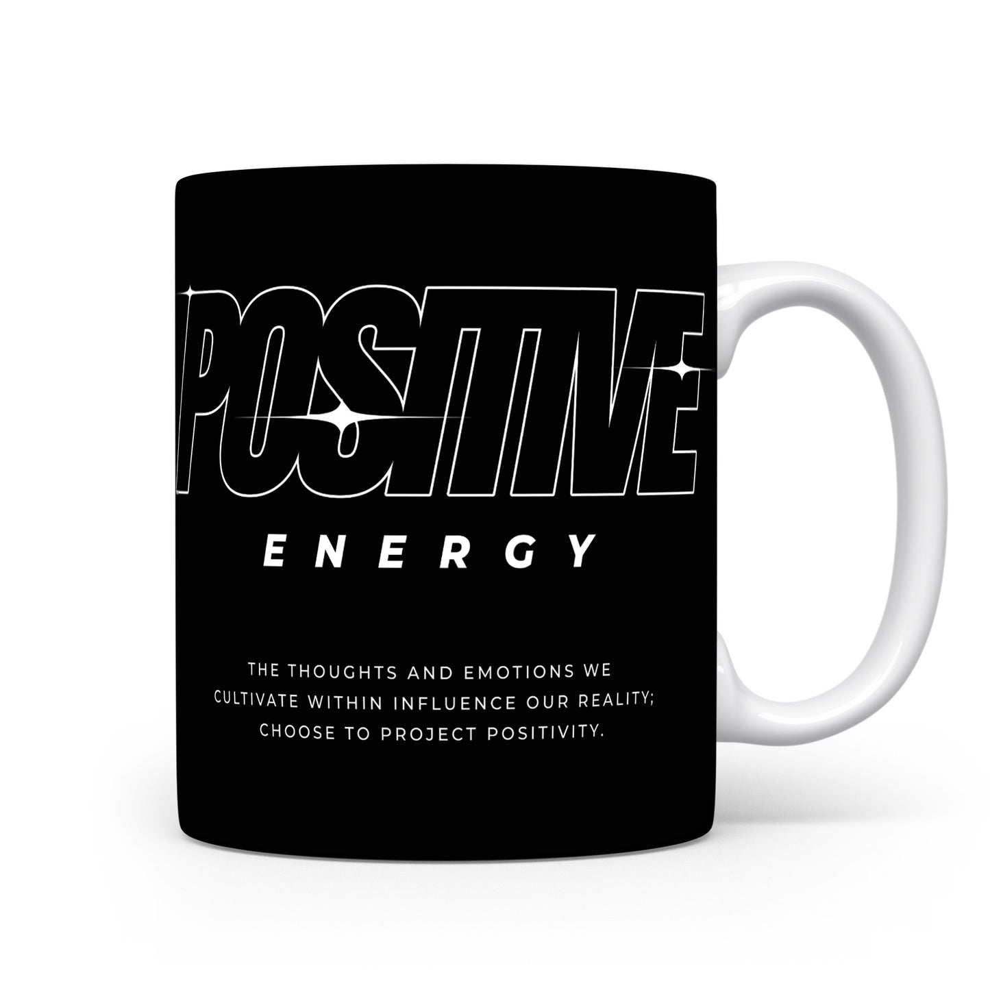 Hrnek s motivačním citátem – Positive Energy