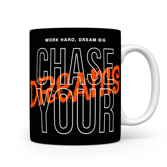 Hrnek s motivačním citátem – Chase Your Dreams