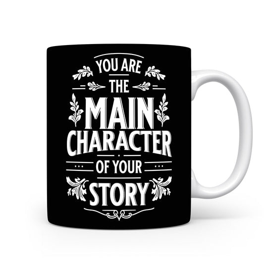 Hrnek s motivačním citátem – Main Character