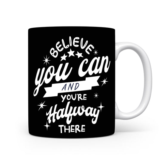 Hrnek s motivačním citátem – Believe You Can