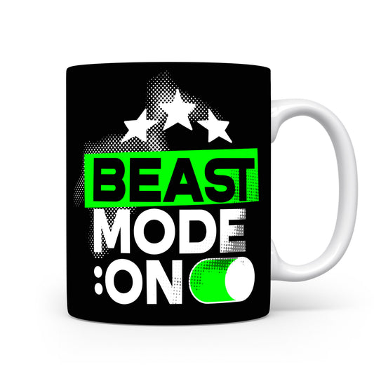 Hrnek s motivačním citátem – Beast Mode