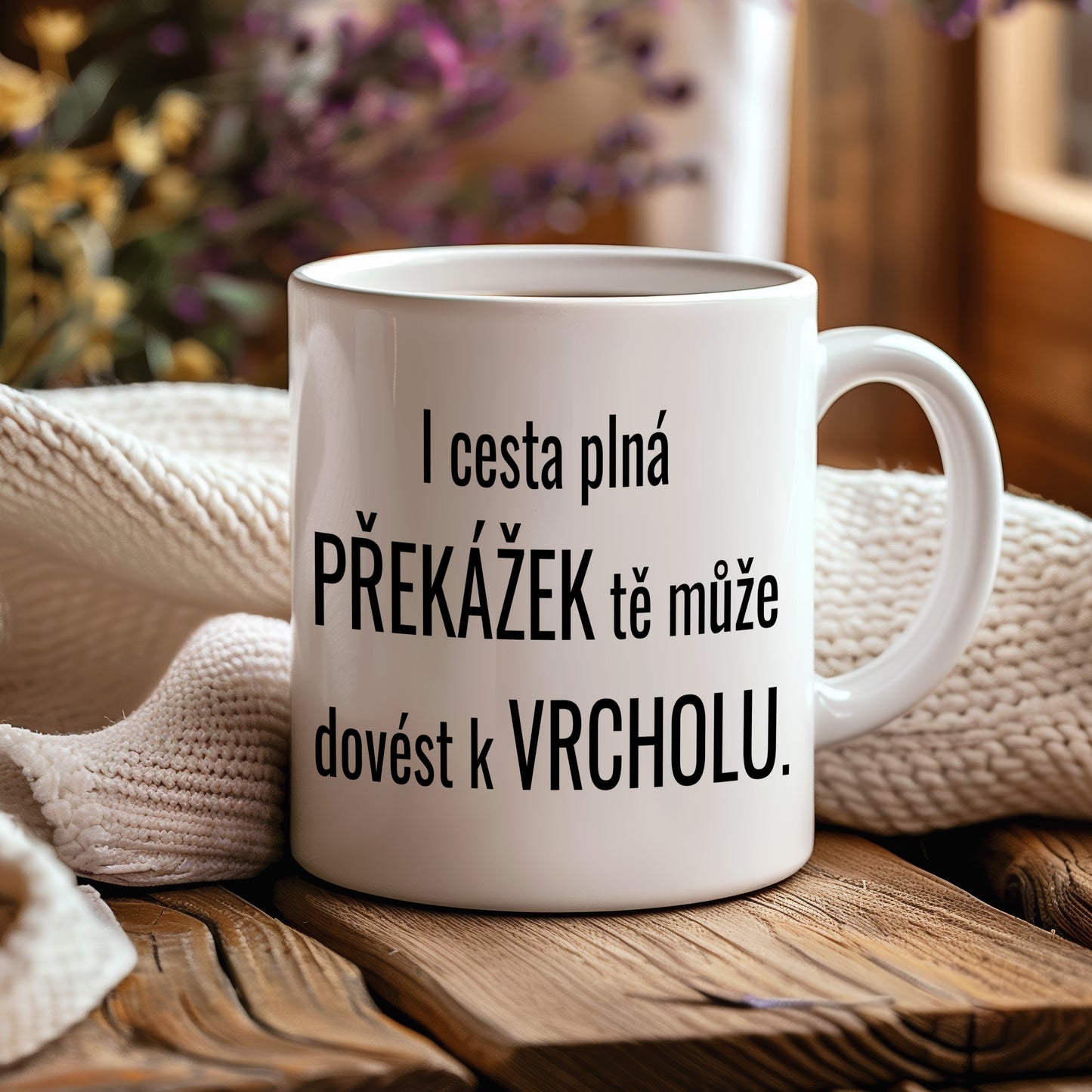 Motivační hrnek – I cesta plná překážek
