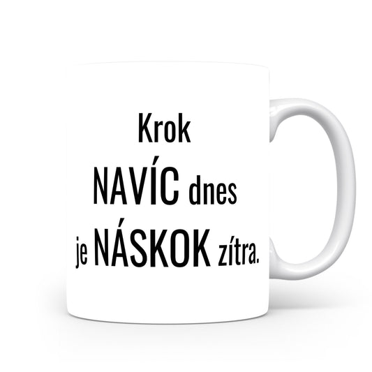 Motivační hrnek – Krok NAVÍC dnes