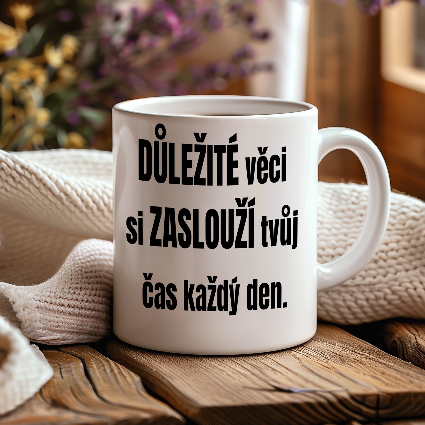 Motivační hrnek – DŮLEŽITÉ věci