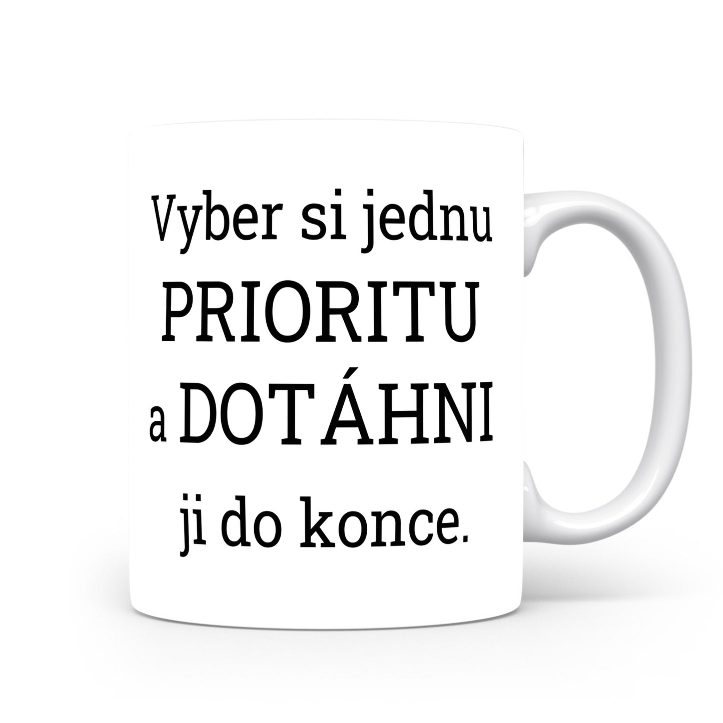 Motivační hrnek – Vyber si jednu PRIORITU